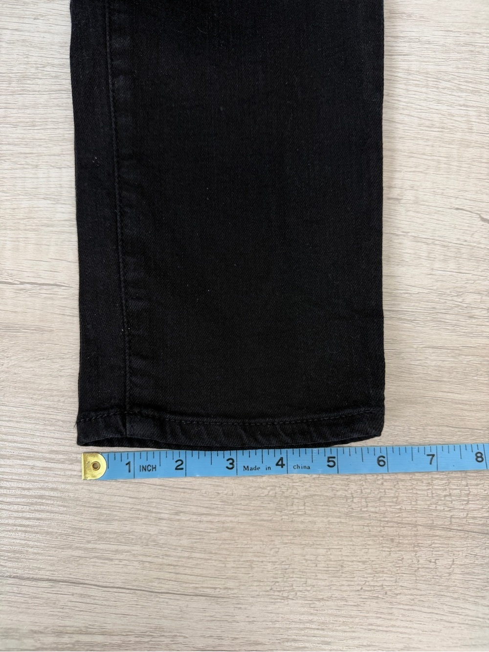 AG Adriano Goldschmied The Prima Mid-Rise Cigarette Jeans in Black Size 29R - Picture 14 of 14